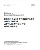 Ebook Diploma in Business Management - Economic principles and their application to business: Part 2