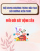 Nội dung chương trình đào tạo bồi dưỡng kiến thức Môi giới bất động sản