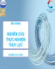 Bài giảng Nghiên cứu thực nghiệm thủy lực