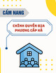 Cẩm nang Chính quyền địa phương cấp xã